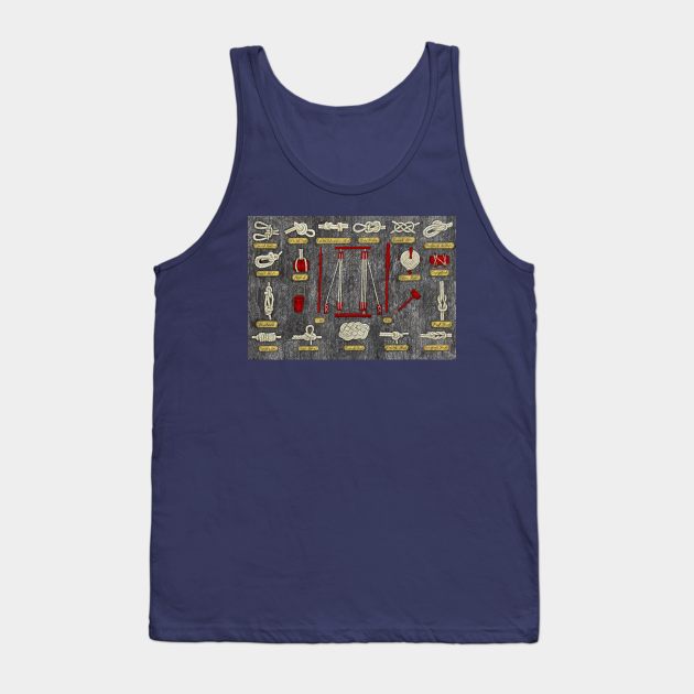 Seamans knots Tank Top by ruta13art